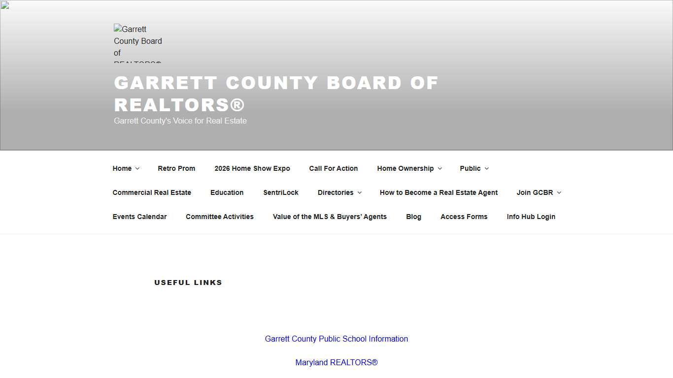 Useful Links – Garrett County Board of REALTORS®